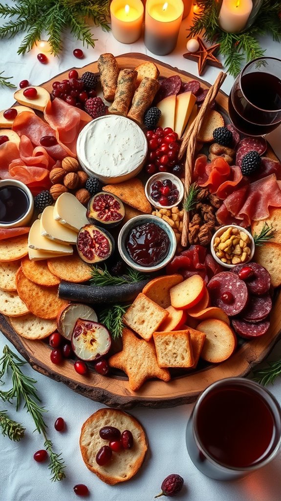 custom charcuterie board assembly