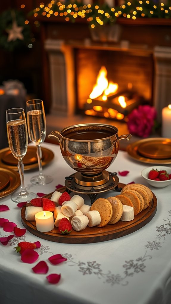 decadent chocolate fondue delight