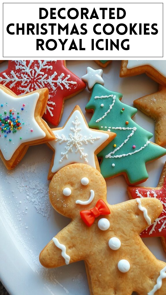 Decorated Christmas Cookies Royal Icing