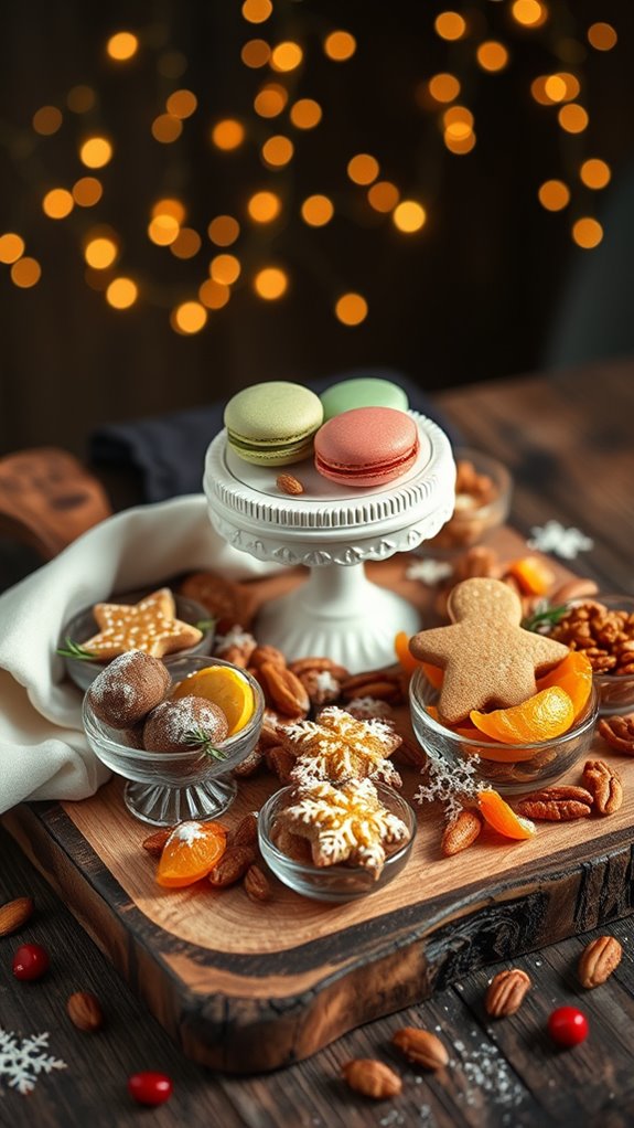 delightful assorted dessert platter