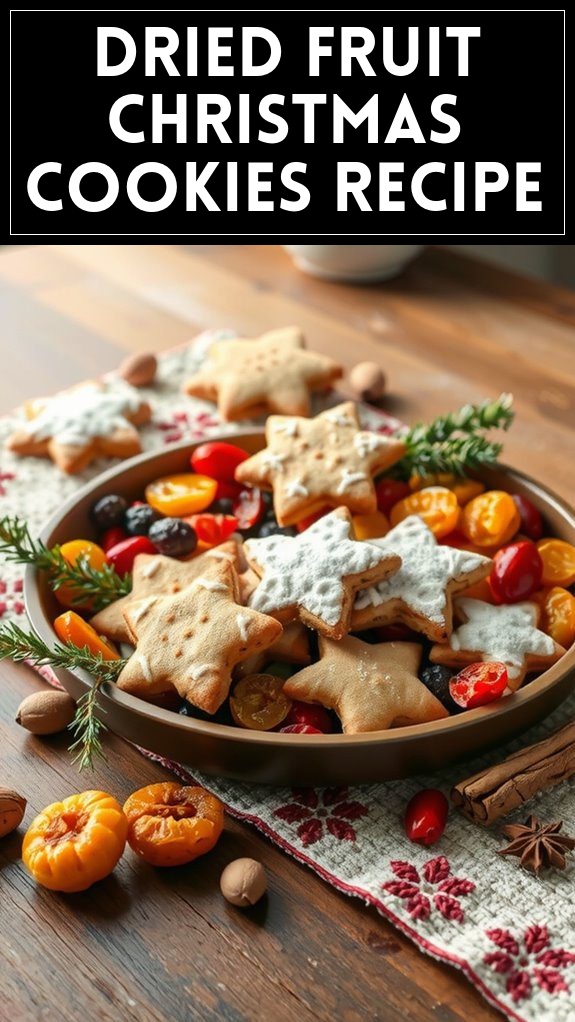 Dried Fruit Christmas Cookies Recipe