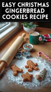 Easy Christmas Gingerbread Cookies Recipe
