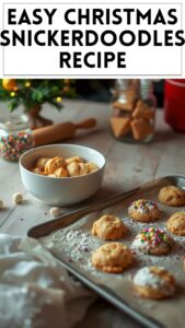 Easy Christmas Snickerdoodles Recipe