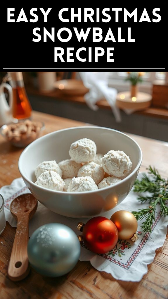 Easy Christmas Snowball Recipe