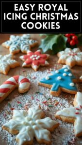 Easy Royal Icing Christmas Cookies