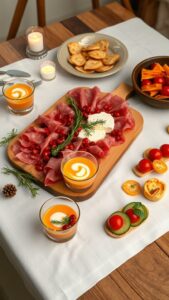 elegant appetizers with simplicity