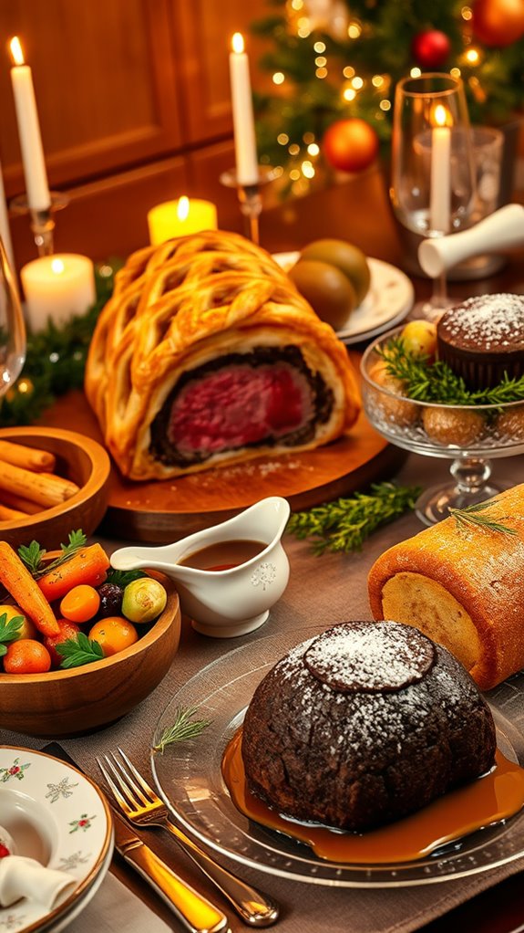 elegant beef fillet pastry