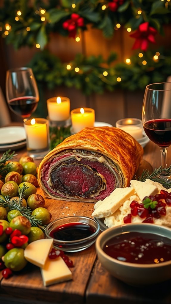 elegant beef pastry dish