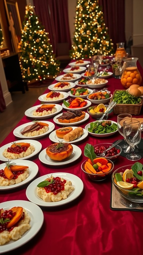 elegant hassle free meal presentation