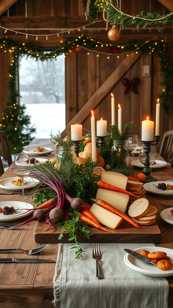 farm to table holiday feast