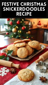 Festive Christmas Snickerdoodles Recipe