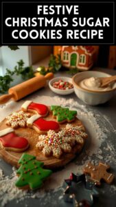 Festive Christmas Sugar Cookies Recipe