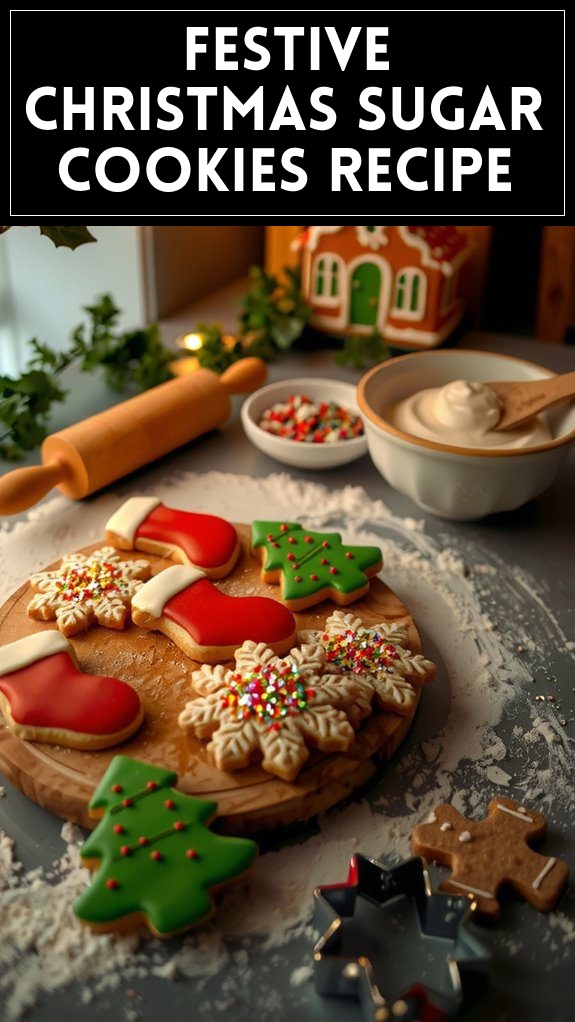 Festive Christmas Sugar Cookies Recipe