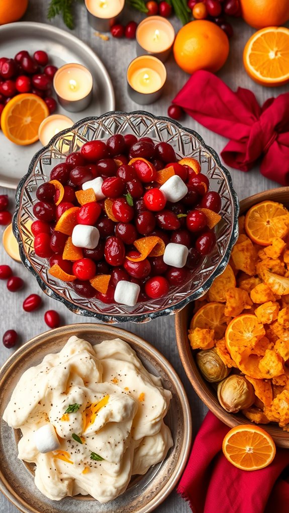 festive cranberry orange relish