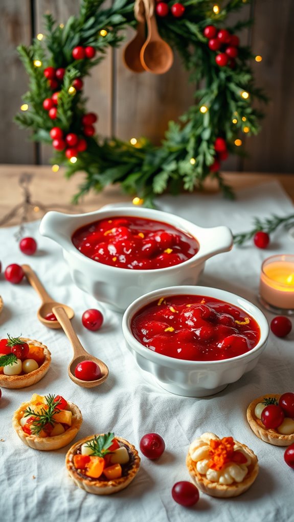 festive cranberry sauce recipe