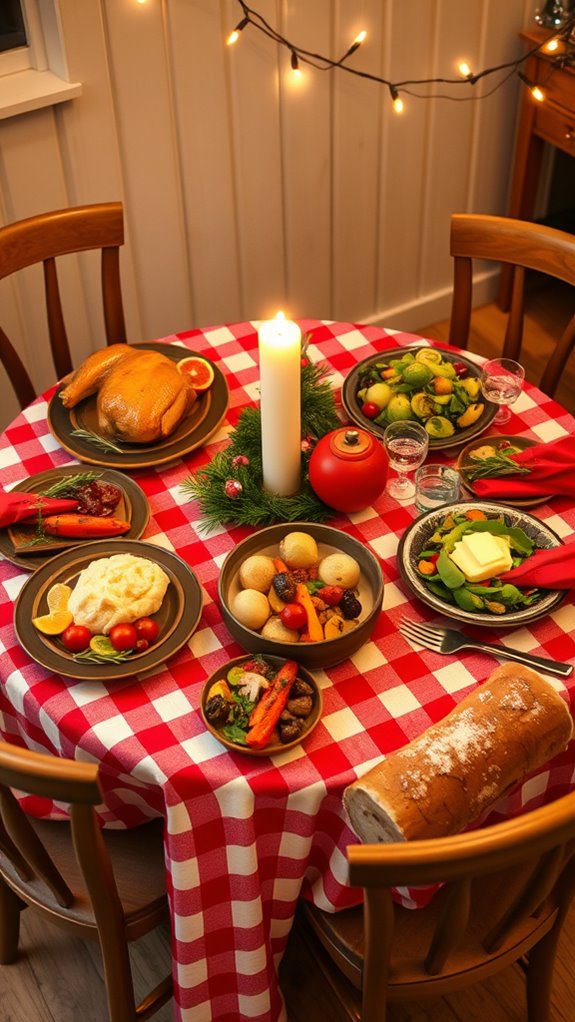 festive dinner ideas shared