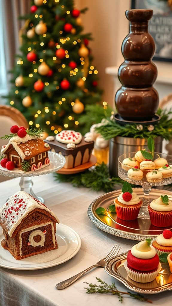 festive edible centerpiece desserts