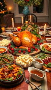 festive holiday dinner favorites