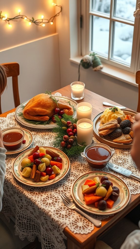festive miniature platter ingredients