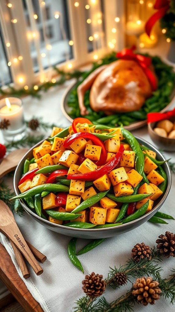 festive vegetable stir fry recipe