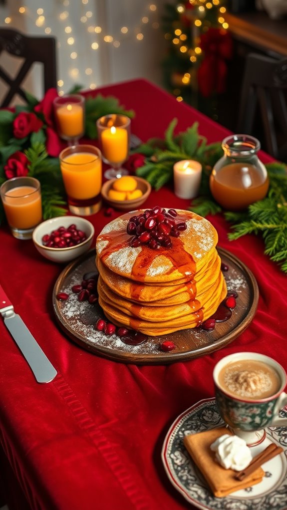 fluffy sweet potato pancakes