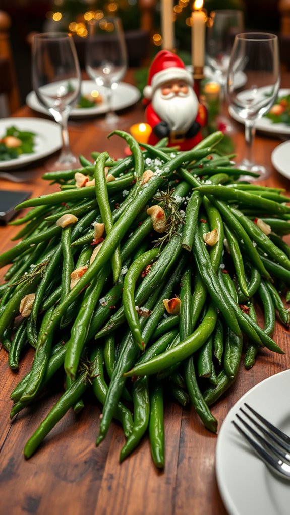 garlic herb saut ed green beans