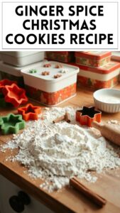 Ginger Spice Christmas Cookies Recipe