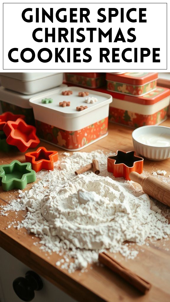 Ginger Spice Christmas Cookies Recipe