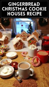 Gingerbread Christmas Cookie Houses Recipe