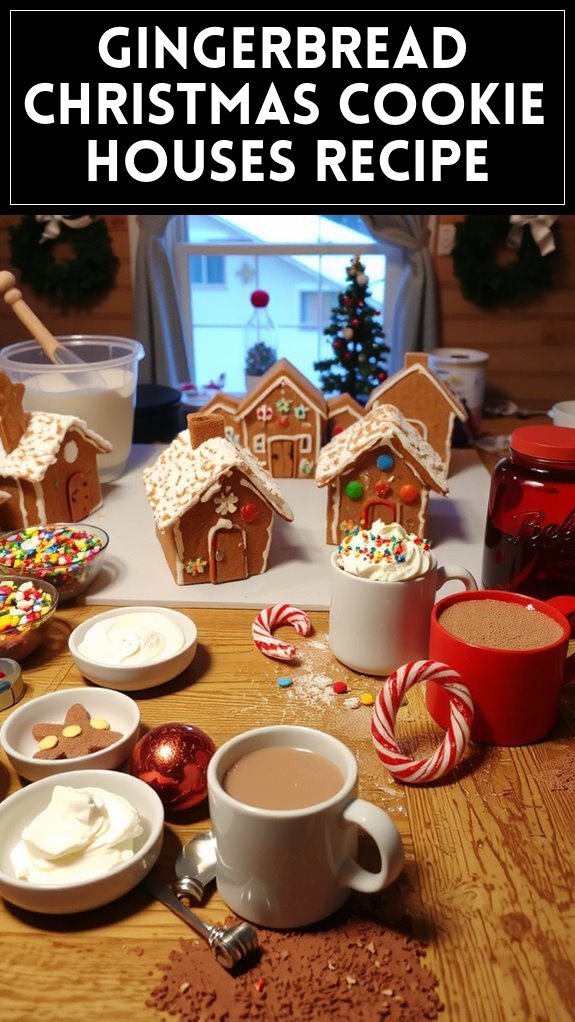 Gingerbread Christmas Cookie Houses Recipe