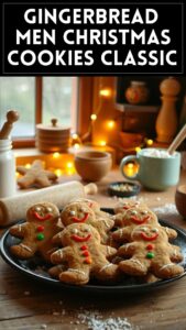 Gingerbread Men Christmas Cookies Classic