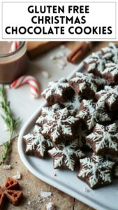 Gluten Free Christmas Chocolate Cookies