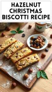 Hazelnut Christmas Biscotti Recipe