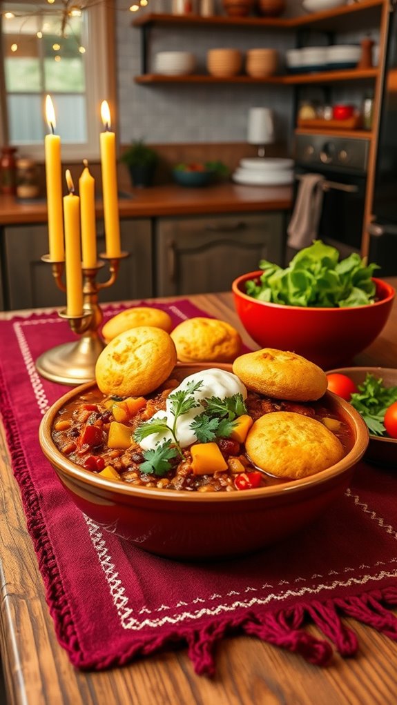 hearty vegetarian chili recipe