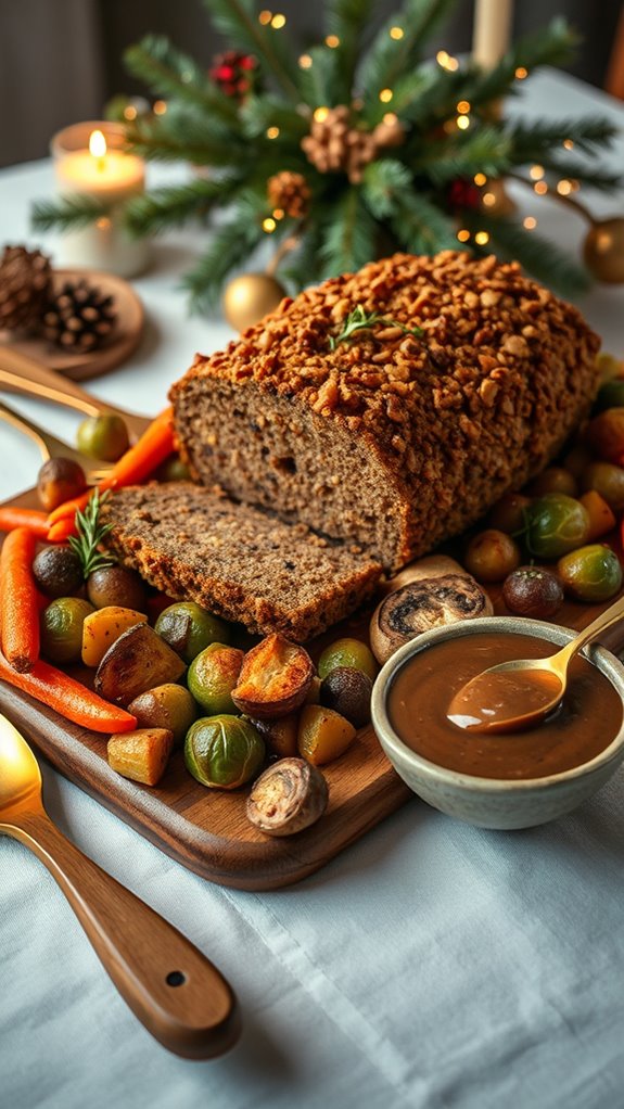 hearty vegetarian nut roast