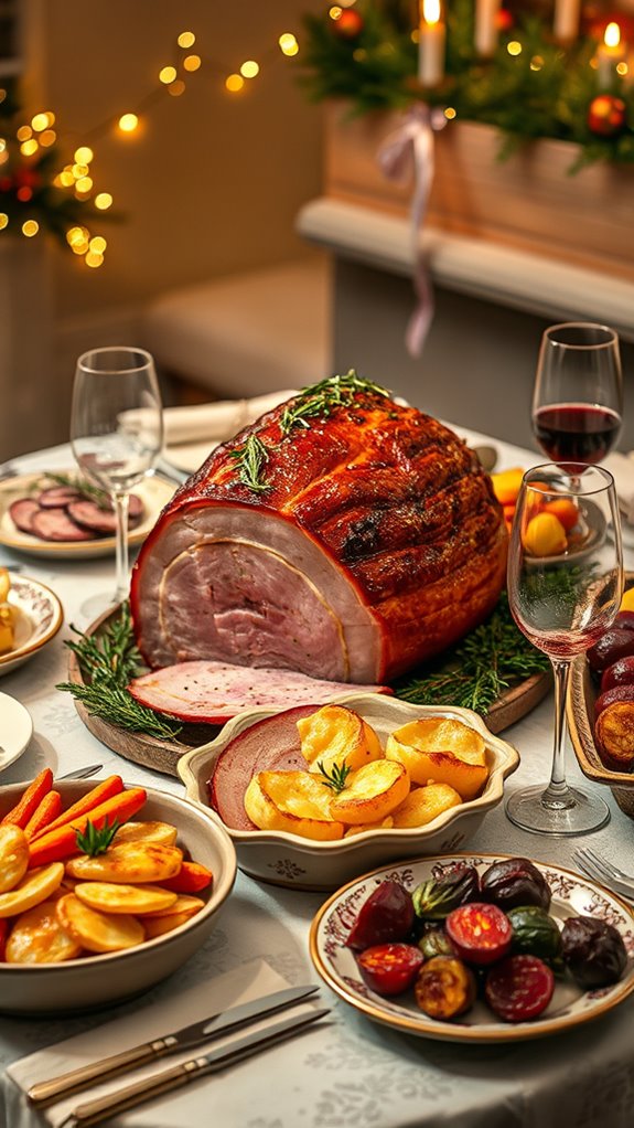 herb crusted ham recipe
