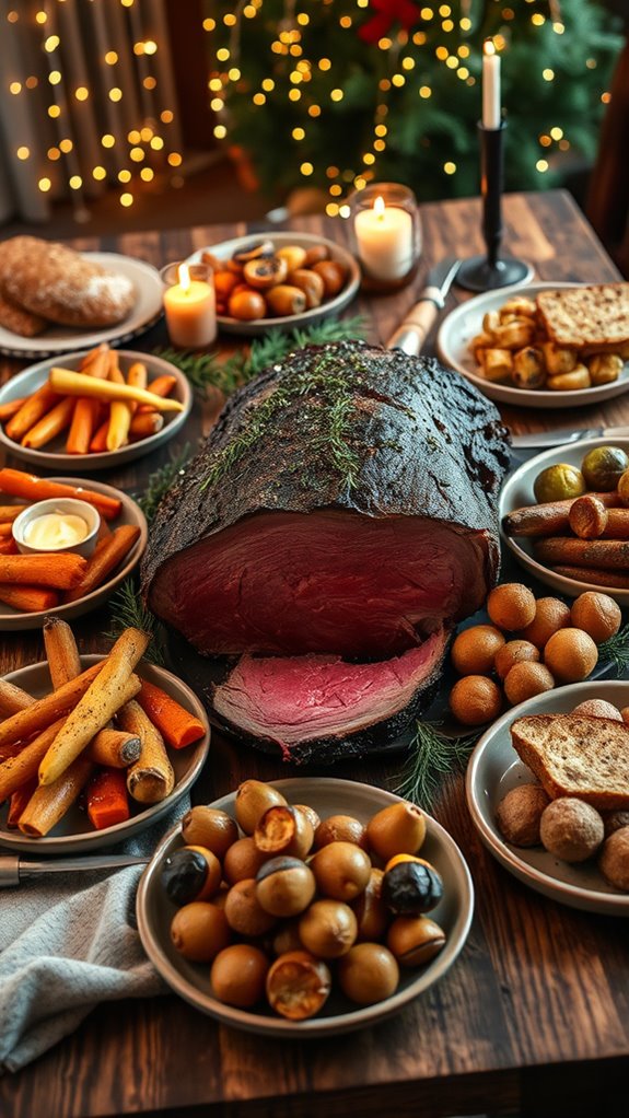 herb crusted prime rib delight