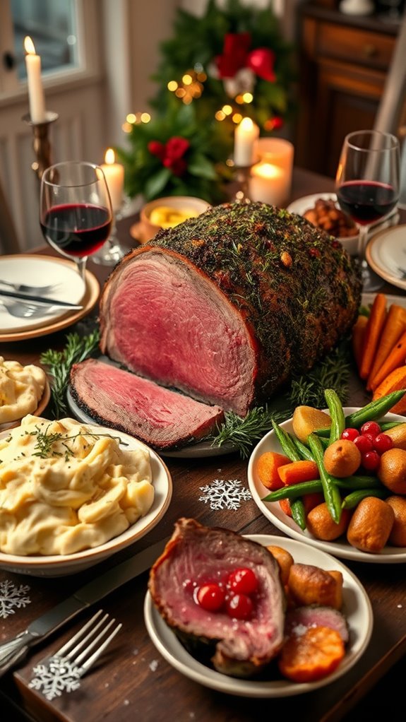 herb crusted prime rib recipe