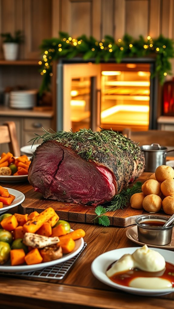 herb crusted prime rib roast