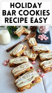 Holiday Bar Cookies Recipe Easy