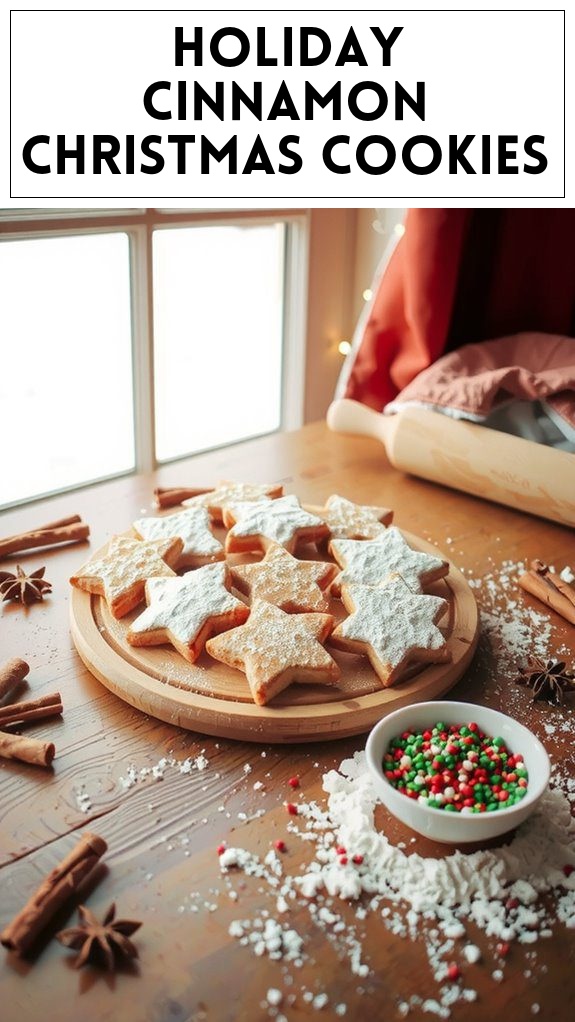 Holiday Cinnamon Christmas Cookies