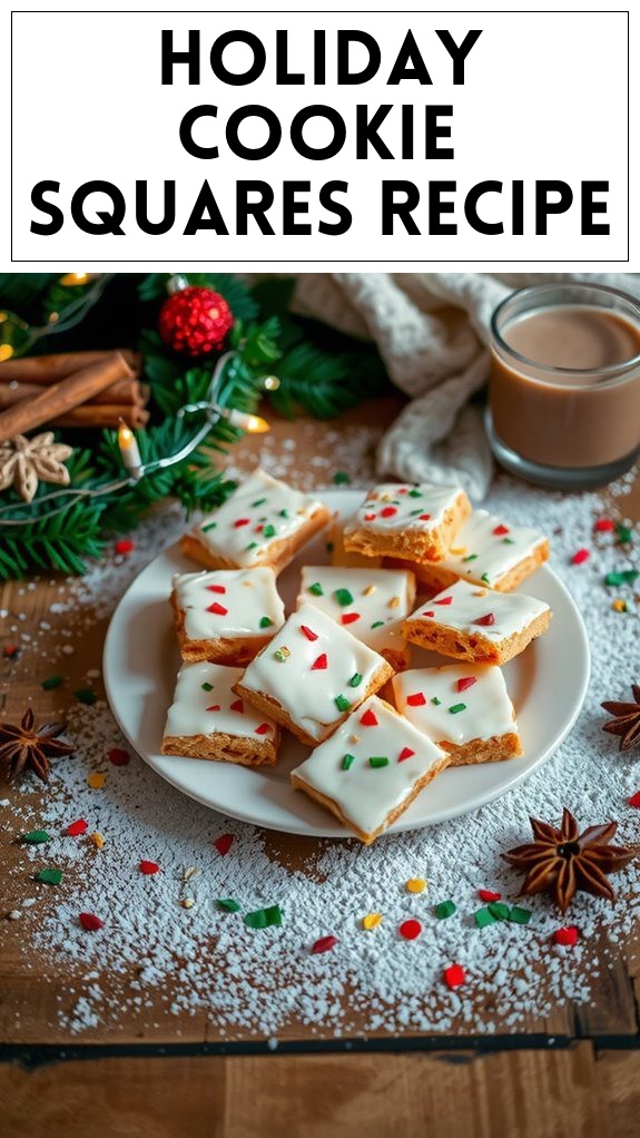 Holiday Cookie Squares Recipe