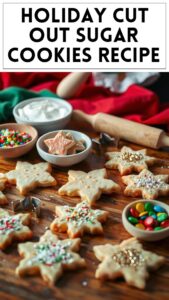 Holiday Cut Out Sugar Cookies Recipe