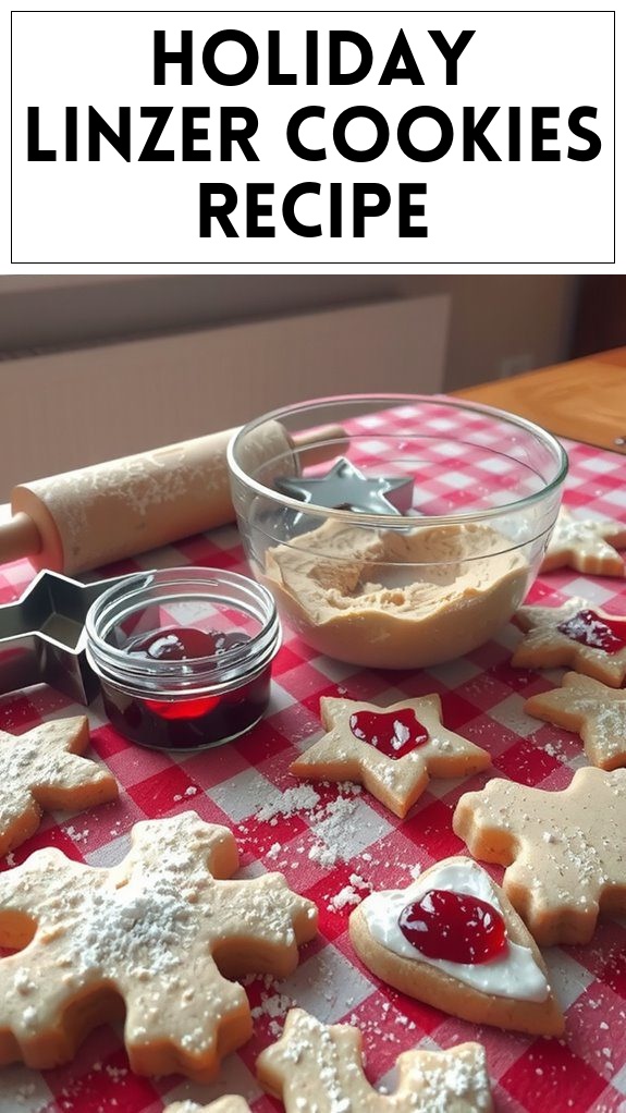 Holiday Linzer Cookies Recipe