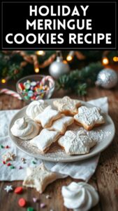 Holiday Meringue Cookies Recipe