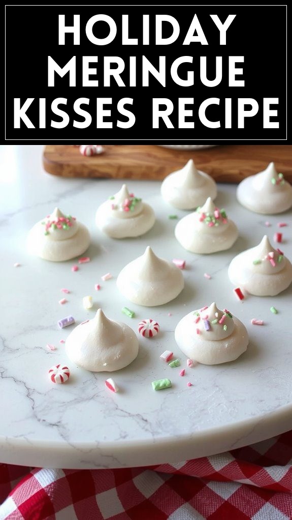 Holiday Meringue Kisses Recipe