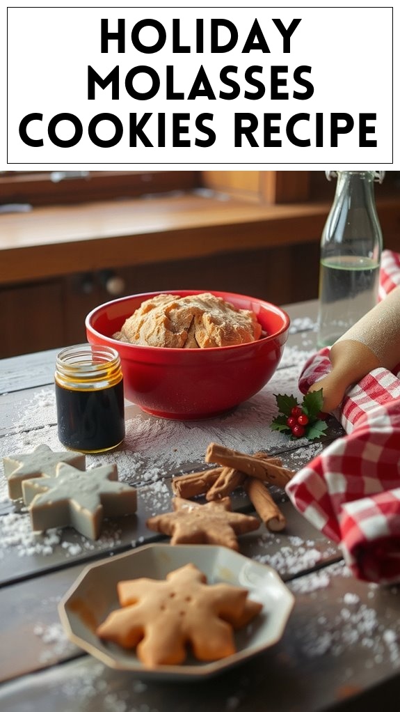 Holiday Molasses Cookies Recipe