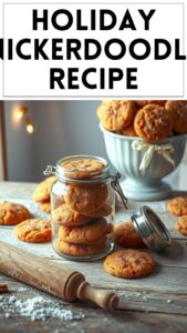 Holiday Snickerdoodles Recipe