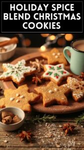 Holiday Spice Blend Christmas Cookies