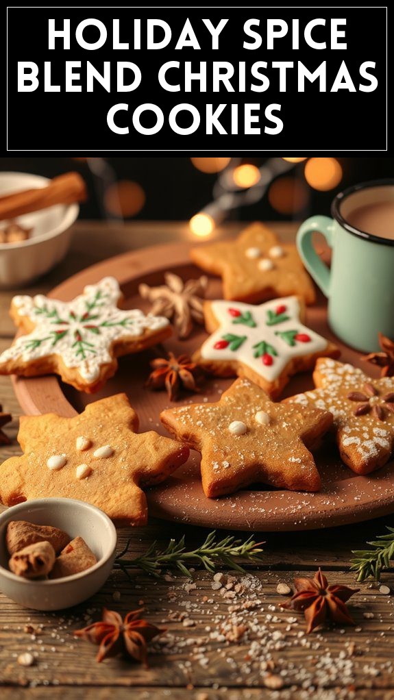 Holiday Spice Blend Christmas Cookies